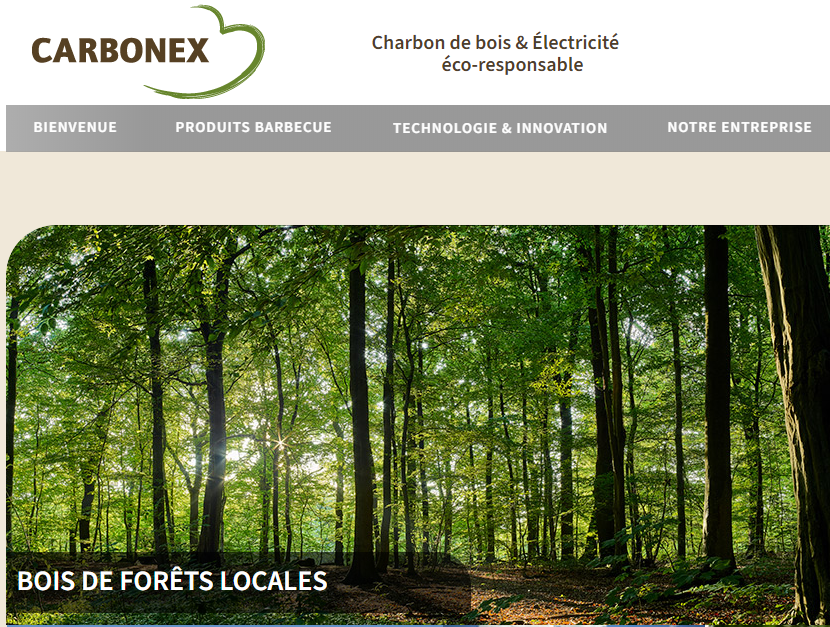 Carbonex - Charbon de bois éco responsable avec Flamagic