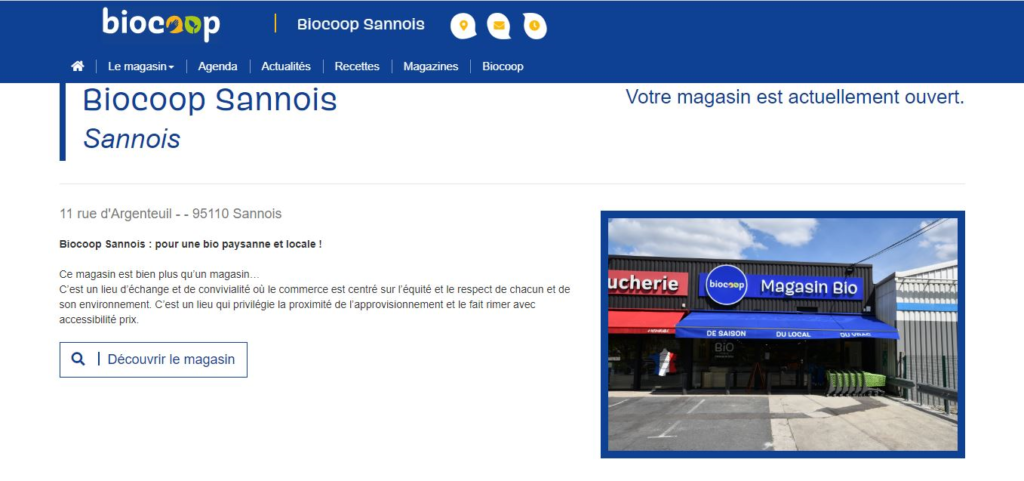 Flamagic dans votre magasin Biocoop. Allume feu sûr et magique.