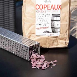 sachet de copeaux de bois chene pour fumage à froid et fumage à chaud