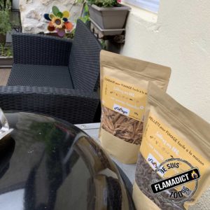 Copeaux de bois d’amandier pour fumage facile à la maison – SPECIAL BARBECUE – sachet de 350g – Image 13