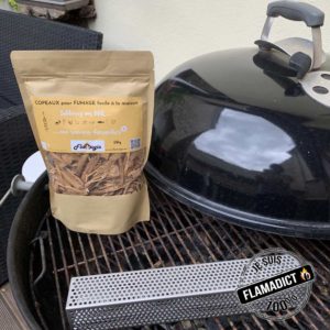 Copeaux de bois d’amandier pour fumage facile à la maison – SPECIAL BARBECUE – sachet de 350g – Image 15