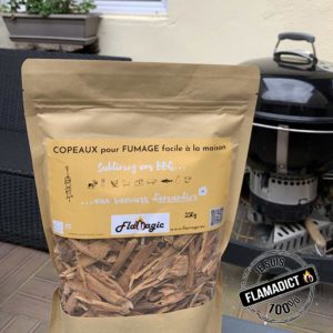 Copeaux de bois d’amandier pour fumage facile à la maison – SPECIAL BARBECUE – sachet de 350g – Image 16