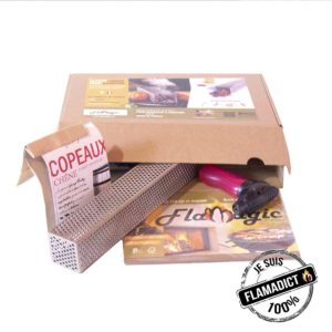 Coffret Cadeau Tube Fumoir – Kit Allumage et Fumage magiques au feu de bois – Image 2